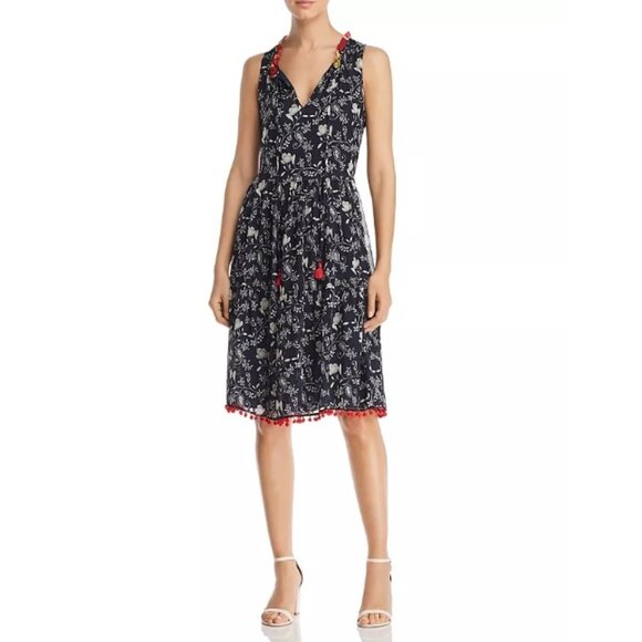 Johnny Was Jade Susila Tiered Silk Dress - Picture 1 of 13